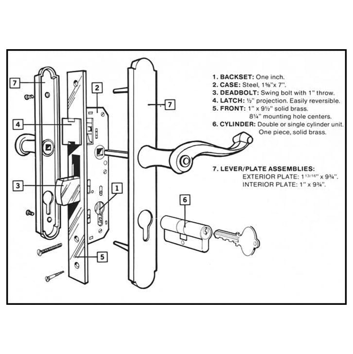 Marks Euro Slimline Keyed Profile Cylinder Kwikset Doubled Keyed Profile Cylinder - Marks Euro Slimline Keyed Profile Cylinder Kwikset Doubled Keyed Profile Cylinder