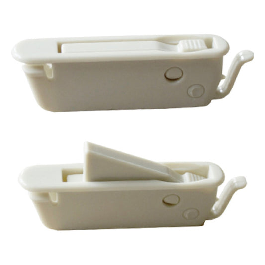 Vent Latch / Safety Night Lock, Vinyl Window Silverline - Cream White