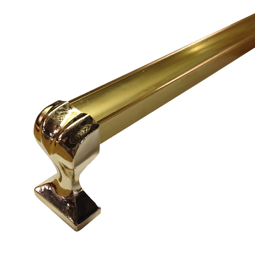 Towel Bar Assembly 32 Inch Brass - Towel Bar Assembly 32 Inch Brass
