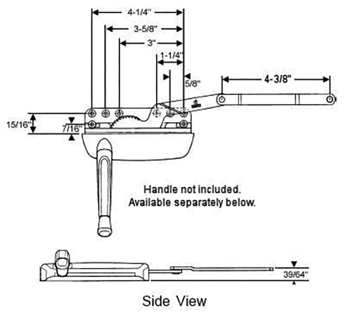 Truth Maxim Dyad Operator - Right Hand - Stainless Steel - Truth Maxim Dyad Operator - Right Hand - Stainless Steel