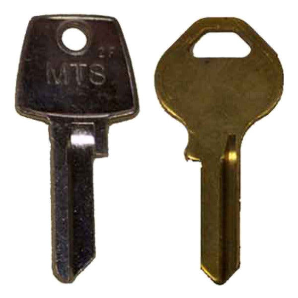Uncut Key Blank Squared Corners 2F 3C or Rounded Master M10 - Uncut Key Blank Squared Corners 2F 3C or Rounded Master M10