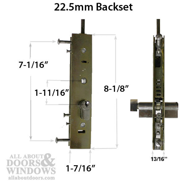 Certainteed Sliding Glass Door Multipoint Lock Handleset Euro Style Cylinder - Certainteed Sliding Glass Door Multipoint Lock Handleset Euro Style Cylinder