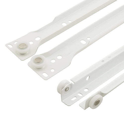 Drawer Slide Kit 20 Inch Sliders Left Right Pair Sliders Self Closing Bottom Mount - Drawer Slide Kit 20 Inch Sliders Left Right Pair Sliders Self Closing Bottom Mount