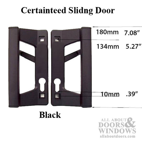 Certainteed Sliding Glass Door Multipoint Lock Handleset Euro Style Cylinder - Certainteed Sliding Glass Door Multipoint Lock Handleset Euro Style Cylinder