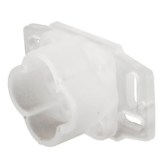 Drawer track back plate - Plastic