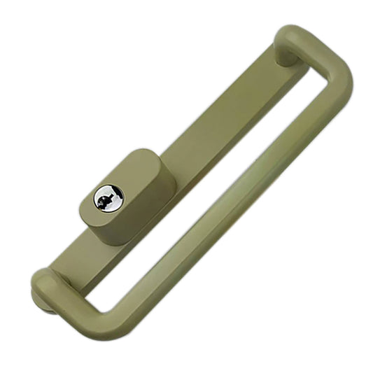 Sliding Patio Door Handle Set Trim for 3-Point Lock Vinyl Doors