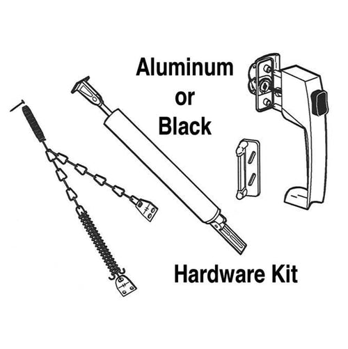 Storm Door Hardware with Handle - Storm Door Hardware with Handle