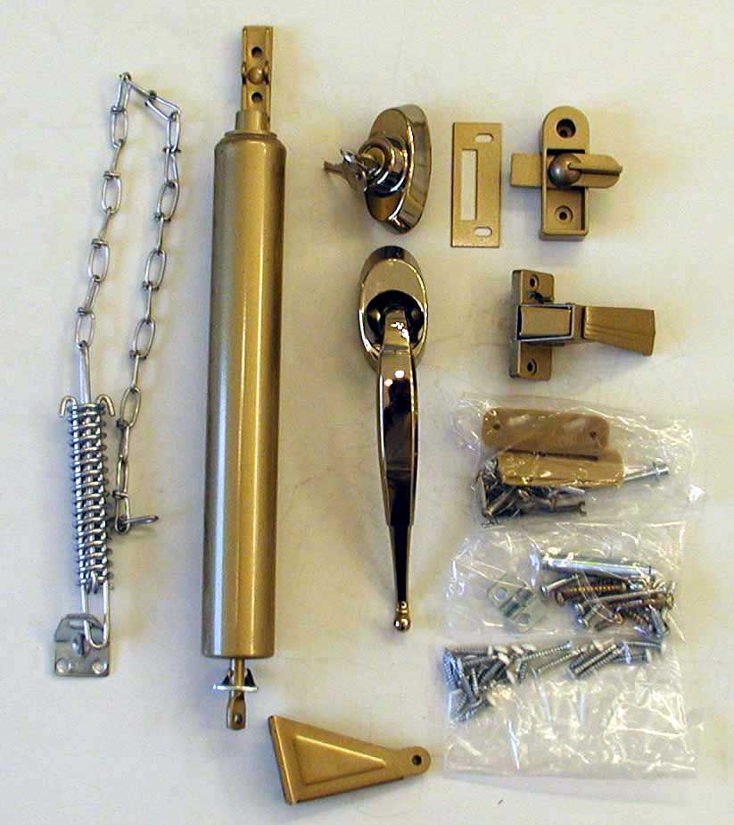 Storm Door Installation Kit with Elegant Lift Handle - Storm Door Installation Kit with Elegant Lift Handle