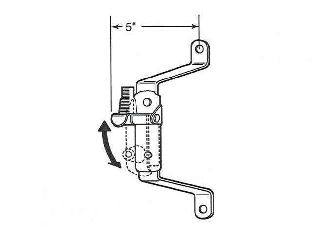 RV Door Bumper Catch 5