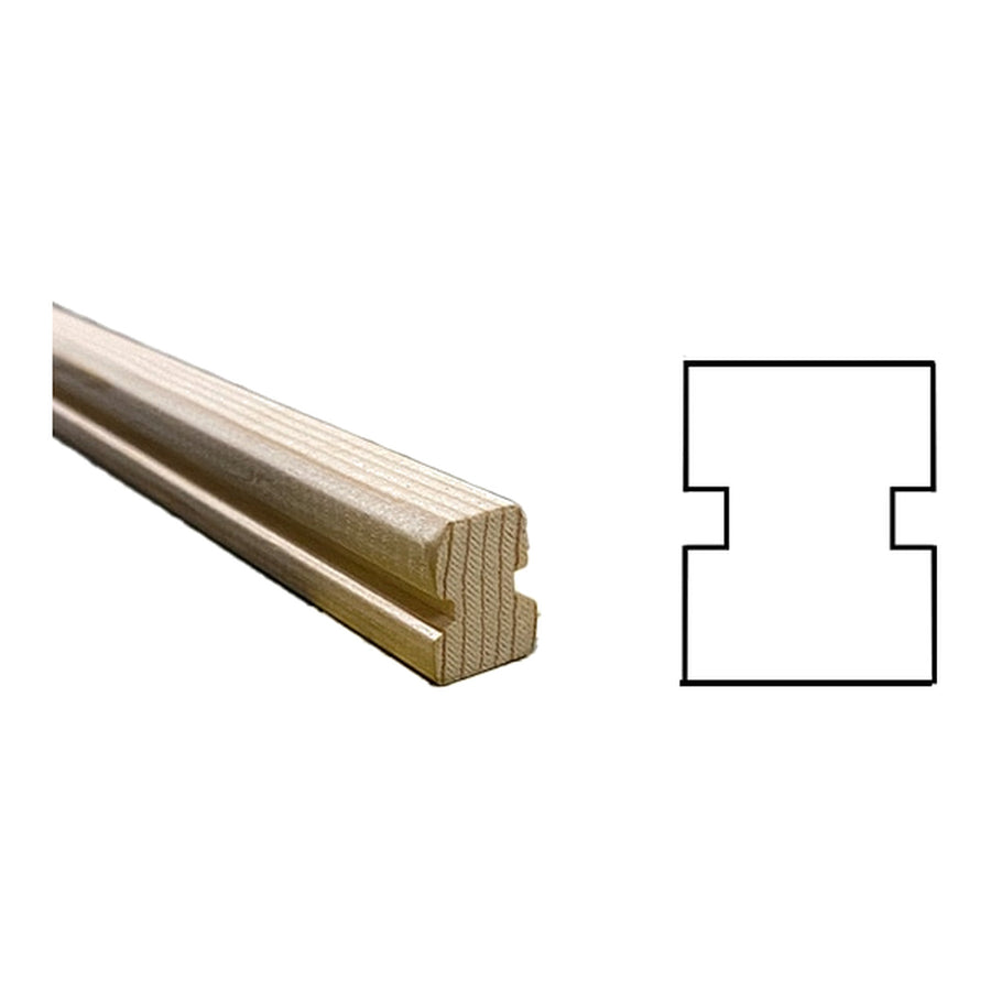 Wood Parting Stop Head Side Jamb 80