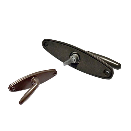 800 Series Interior Thumb Turn Long Shaft Flat Drive Handle - 800 Series Interior Thumb Turn Long Shaft Flat Drive Handle