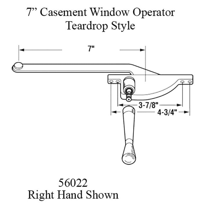Casement Window Operator, 7