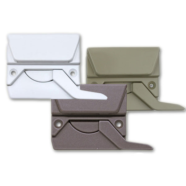Left Hand Sash Lock with 2-3/8 Inch Screw Holes - Choose Color - Left Hand Sash Lock with 2-3/8 Inch Screw Holes - Choose Color