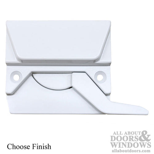 Left Hand Sash Lock, 2-3/8 Inch Screw Holes - Choose Color - Left Hand Sash Lock, 2-3/8 Inch Screw Holes - Choose Color