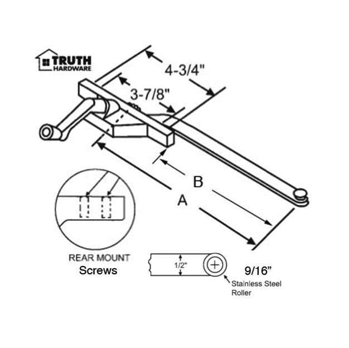 Truth Rear Mount Operator, 9.5