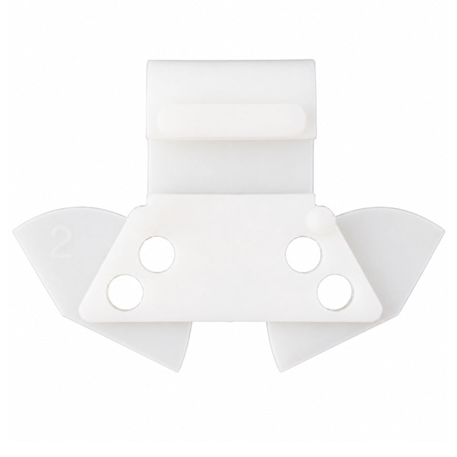 Adjustable Tie Bar Guide, VS Casement - White - Adjustable Tie Bar Guide, VS Casement - White