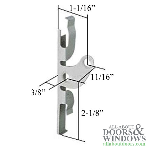 Clip, Louver/ Jalousie Window Glass 11/16 - 2 pack - Clip, Louver/ Jalousie Window Glass 11/16 - 2 pack