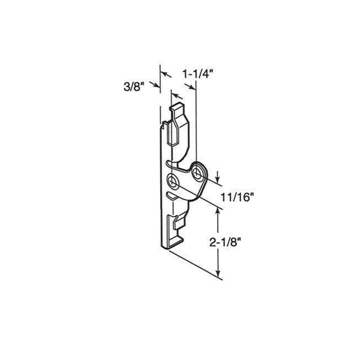 Clip, Louver/ Jalousie Window Glass 11/16 - 2 pack - Clip, Louver/ Jalousie Window Glass 11/16 - 2 pack