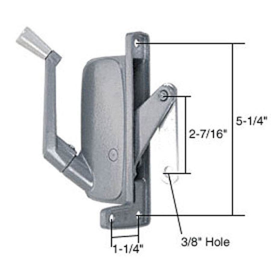 Operator, Type 2 Awning Window, Alumnium  ABC  LH - Operator, Type 2 Awning Window, Alumnium  ABC  LH