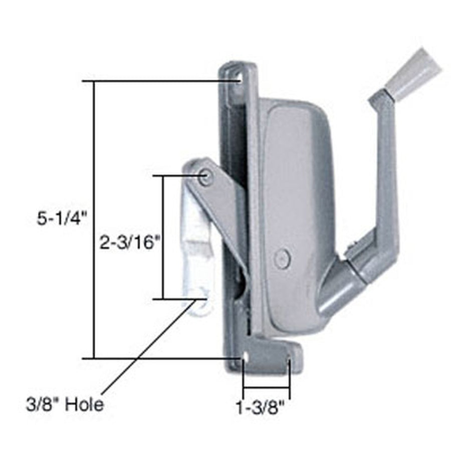 Operator, Type 2 Awning Window, Aluminum, Stanley-C&E  RH - Operator, Type 2 Awning Window, Aluminum, Stanley-C&E  RH