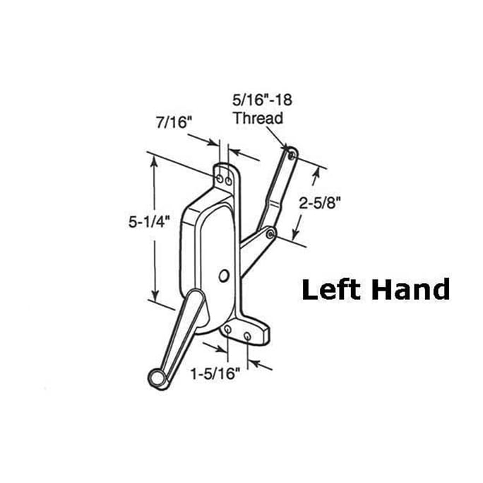 Operator, Type 1 Awning Window,  Metal - Alum. - Operator, Type 1 Awning Window,  Metal - Alum.