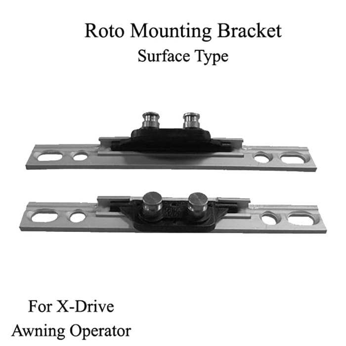Roto Mounting Bracket, Surface Type - X Drive Awning Operator - Roto Mounting Bracket, Surface Type - X Drive Awning Operator
