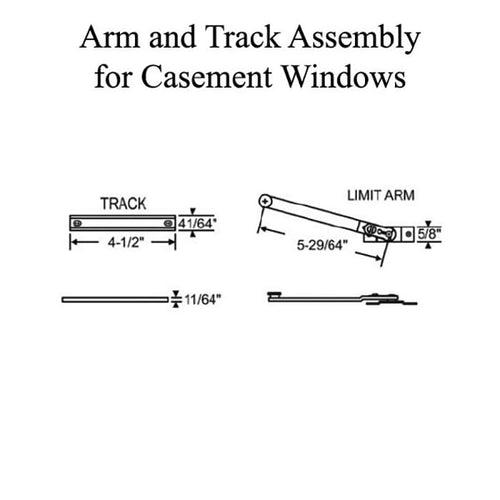 Limiting / Support bracket for casement window - Limiting / Support bracket for casement window