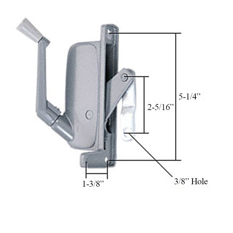 Left Hand Die Cast Awning Window Operator - Left Hand Die Cast Awning Window Operator