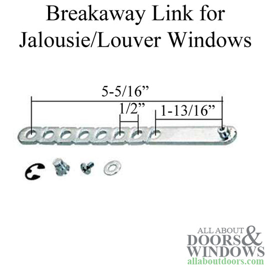 Link, jalousie/ Louver  Operator, Break-Away Link, Universal  5-5