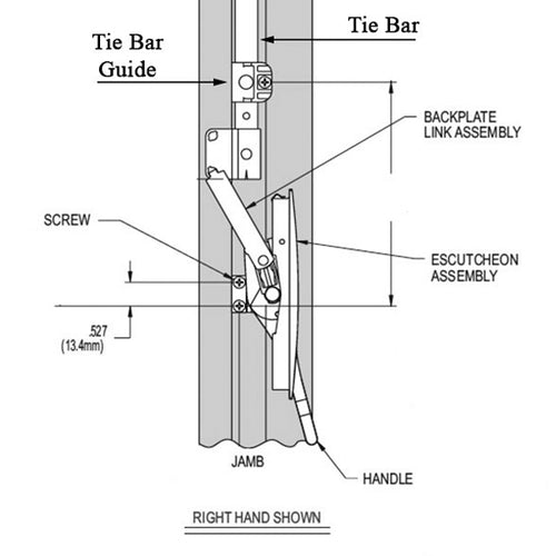 Truth Mirage Multi-Point Lock Assembly - Truth Mirage Multi-Point Lock Assembly