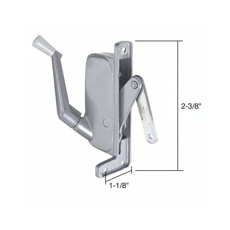 Left Handed Window Operator 2-3/8 Inch Left-Hand Awning Window Operator - Left Handed Window Operator 2-3/8 Inch Left-Hand Awning Window Operator