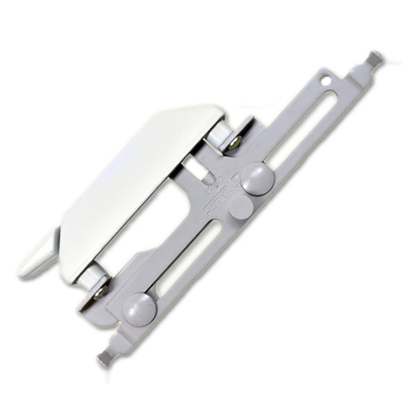RH Multipoint Sash Lock w/ Bracket & Cylindrical Rivet Sleeve - Tie Bar Application - Choose Color - RH Multipoint Sash Lock w/ Bracket & Cylindrical Rivet Sleeve - Tie Bar Application - Choose Color