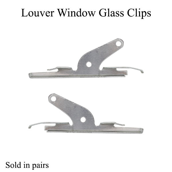 Clip, Louver/ Jalousie Window Glass 1-1/8 - Clip, Louver/ Jalousie Window Glass 1-1/8