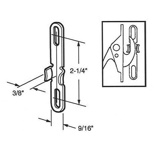 Window Lock Keeper for Casement Window - Window Lock Keeper for Casement Window