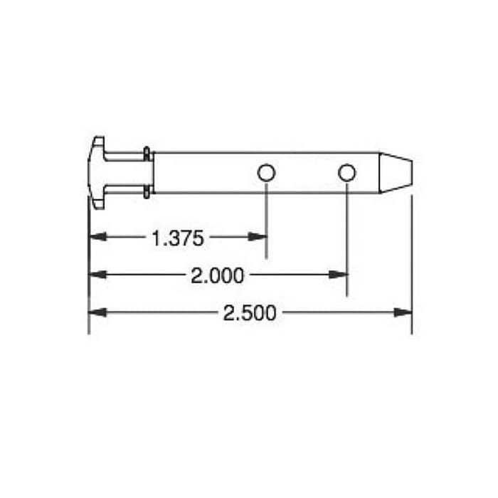 Pivot Bar, 2-1/2