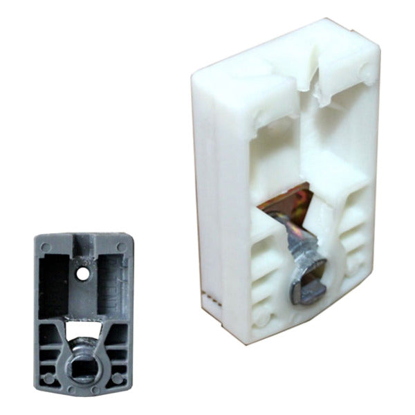 Pivot Lock Shoe, 1.25 x .530 Molded Plastic, Metal Spring - Pivot Lock Shoe, 1.25 x .530 Molded Plastic, Metal Spring