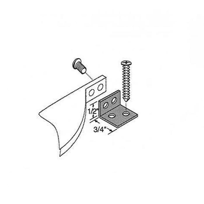 Brackets, Mounting, Casement Window - Bronze - Brackets, Mounting, Casement Window - Bronze