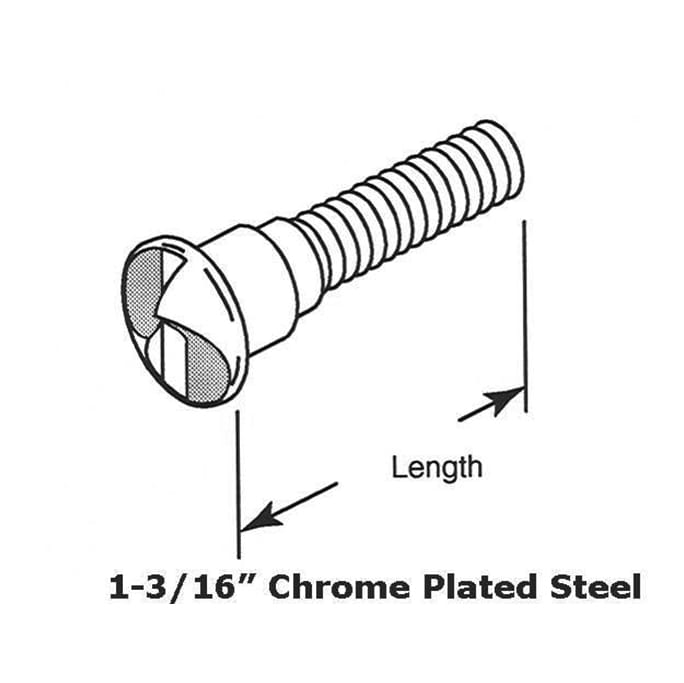 One Way Shoulder Screw for Partition Panel 1.187 Inch Length - One Way Shoulder Screw for Partition Panel 1.187 Inch Length