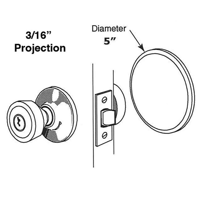 Wall Protector - 5 Inch Diameter - Wall Protector - 5 Inch Diameter