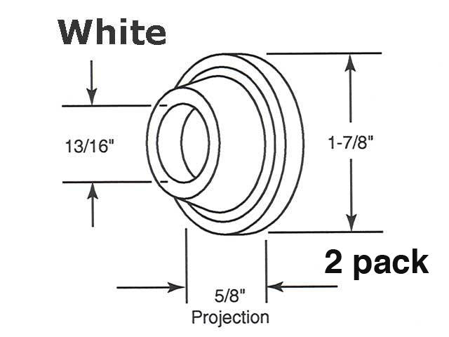 Door Bumper - White - Door Bumper - White