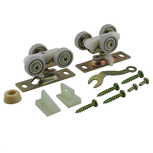 Pocket Door Roller Assembly Ball Bearing 1 Inch Wheel Diameter - Pocket Door Roller Assembly Ball Bearing 1 Inch Wheel Diameter