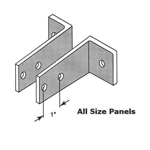 Urinal Screen Wall Bracket - All Sizes - Urinal Screen Wall Bracket - All Sizes