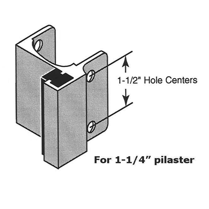 Outswing Door Strike Keeper Slide Latch - Outswing Door Strike Keeper Slide Latch