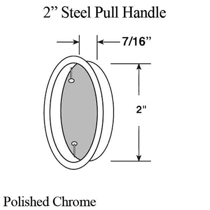Closet Door Pull Handle 2 Inch Diameter - Closet Door Pull Handle 2 Inch Diameter