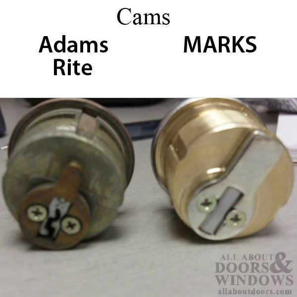 Marks Mortise Cylinder For Storm Doors and Security Doors With Marks Cam - Marks Mortise Cylinder For Storm Doors and Security Doors With Marks Cam