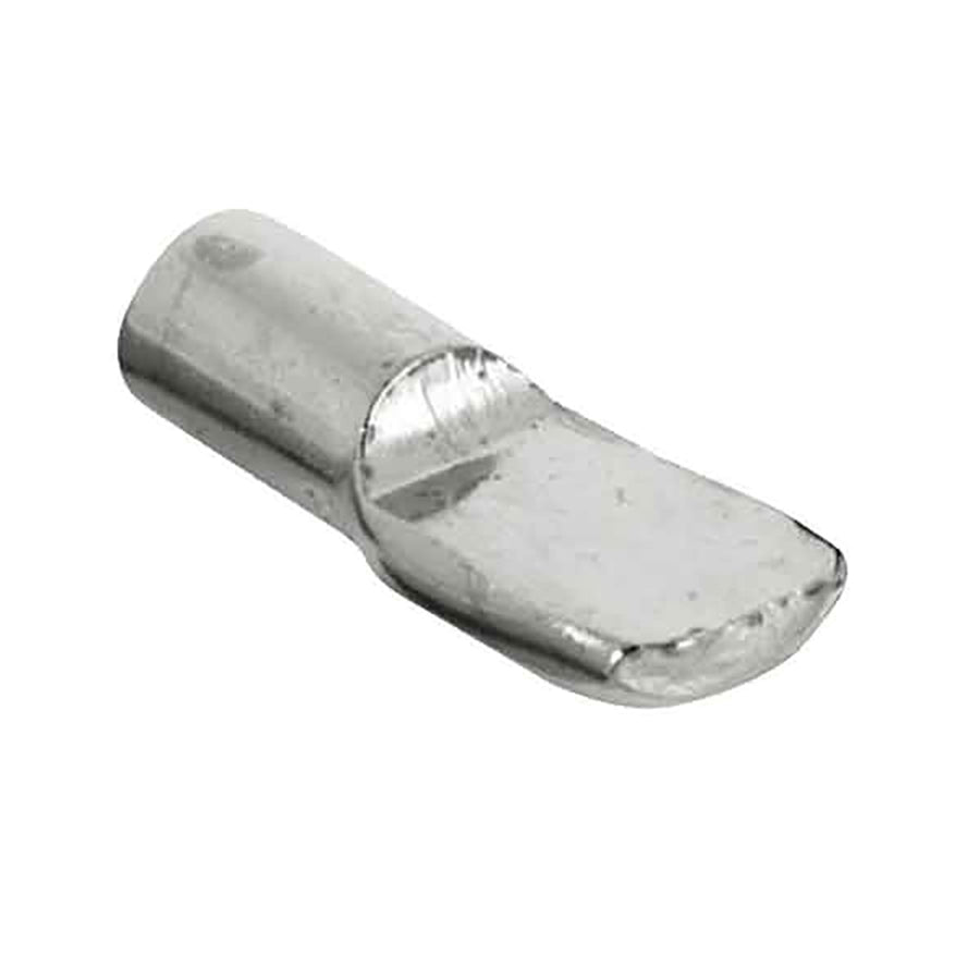 Peg Shelf Support, Spoon Style, 3/16 (5mm ) - Nickel - Peg Shelf Support, Spoon Style, 3/16 (5mm ) - Nickel