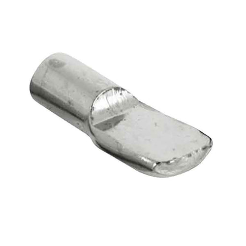 Peg Shelf Support, Spoon Style, 3/16 (5mm ) - Nickel - Peg Shelf Support, Spoon Style, 3/16 (5mm ) - Nickel