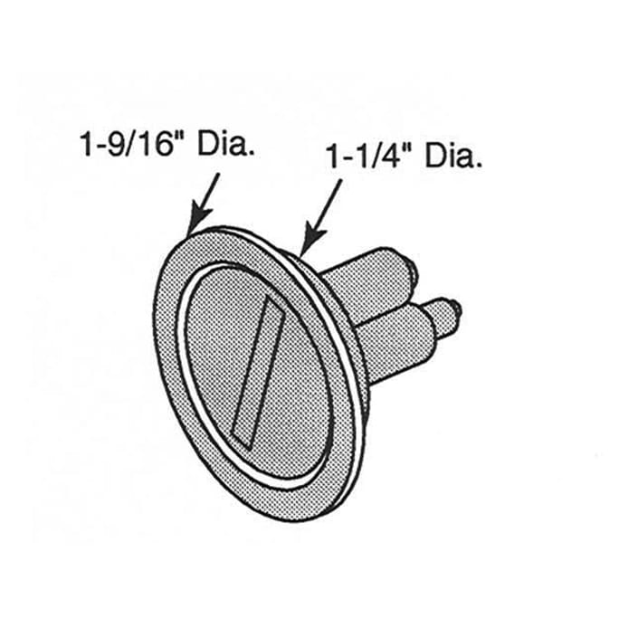 Emergency Entry Knob for 1 Inch Door - Emergency Entry Knob for 1 Inch Door