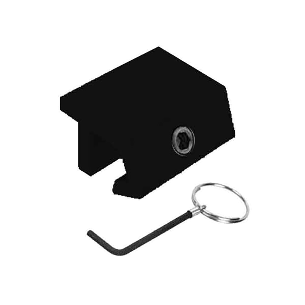 Sliding Window Economy Sash Lock, Tamperproof, Black - Sliding Window Economy Sash Lock, Tamperproof, Black