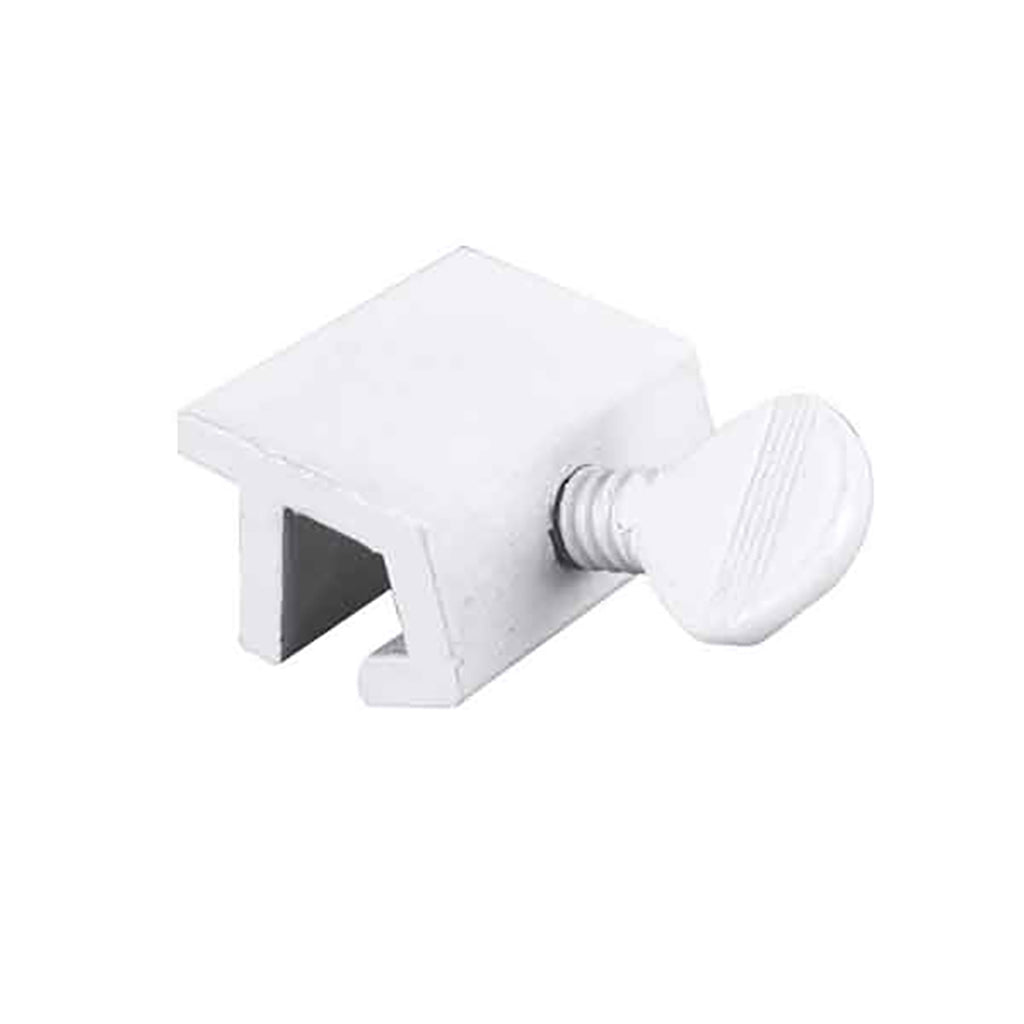 Sliding Window Economy Lock, Extruded Aluminum, White - Sliding Window Economy Lock, Extruded Aluminum, White